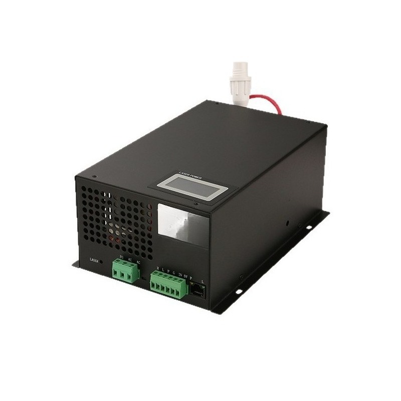 Laser Power Supply 60W - CO2-Laserröhren-Netzteil 60W-150W, universelle Ersatzteile für Laserschneider,