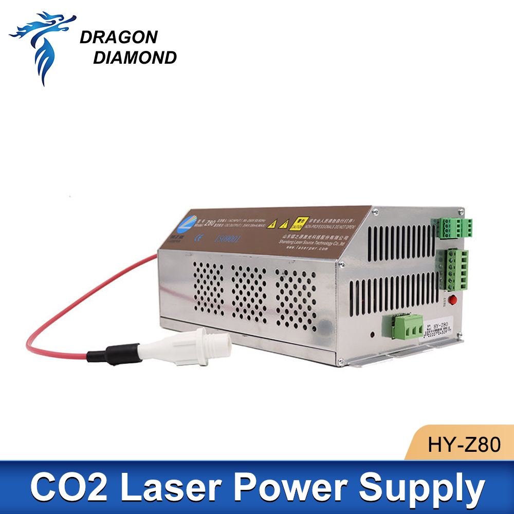 Laser Power Supply 60W - Dragon Diamond HY-Z80 Co2-Laser-Netzteil 60/90 W