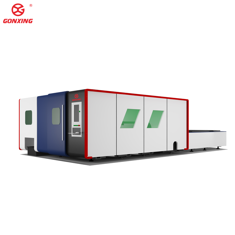 Quality Industrial Laser Cutting - Industrielle Geschlossene Doppeltisch-Laser-Schneidemaschine Modell 3000W für