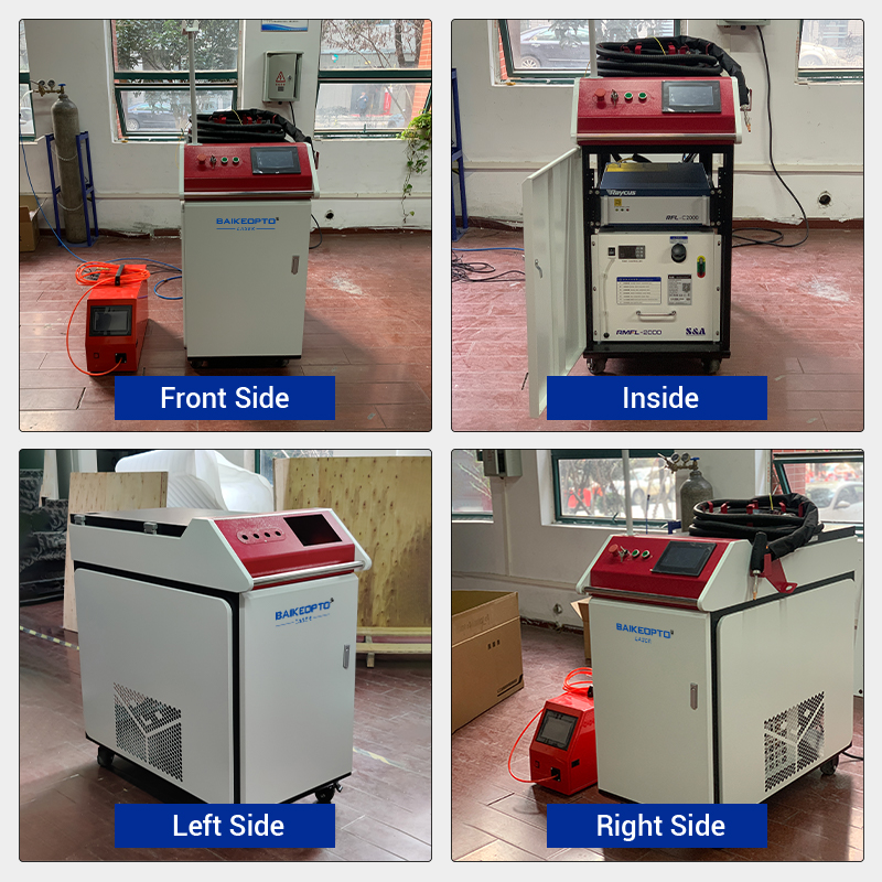 Industrial Grade Laser Welder - Tragbarer Handlaser-Schweißer 1500W Industriequalität Metallschweißgerät (mit