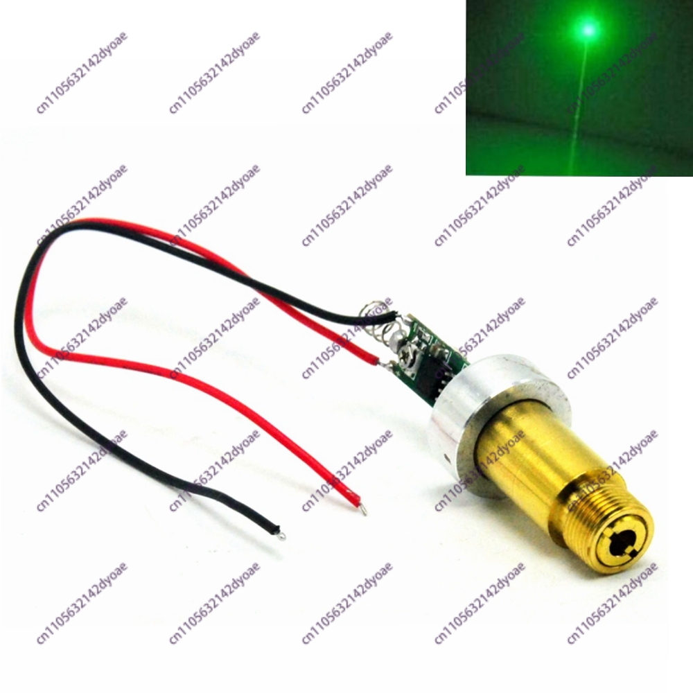 Industrial Green Laser Pointer - Industrielles Messing-Laserdiodenmodul mit 50mW, 100mW, 200mW,