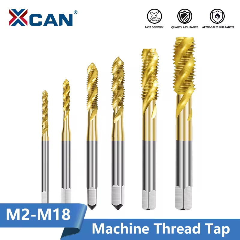 Cnc Router Bit - XCAN HSS Stahl Gewindebohrer Titanbeschichteter spiralförmiger
