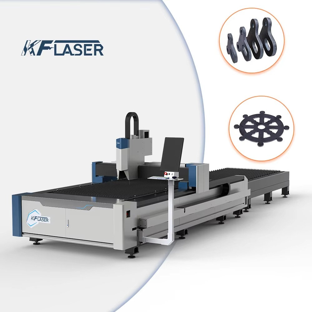 Industrial Laser Cutter Price - Automatische Blechschneidemaschine mit Wechseltisch, 6000W Industrielle
