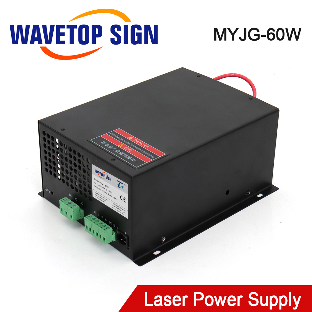 Laser Power Supply 60W - SignkoRay Co2-Laser-Netzteil MYJG-60W HY-T60W 110 V