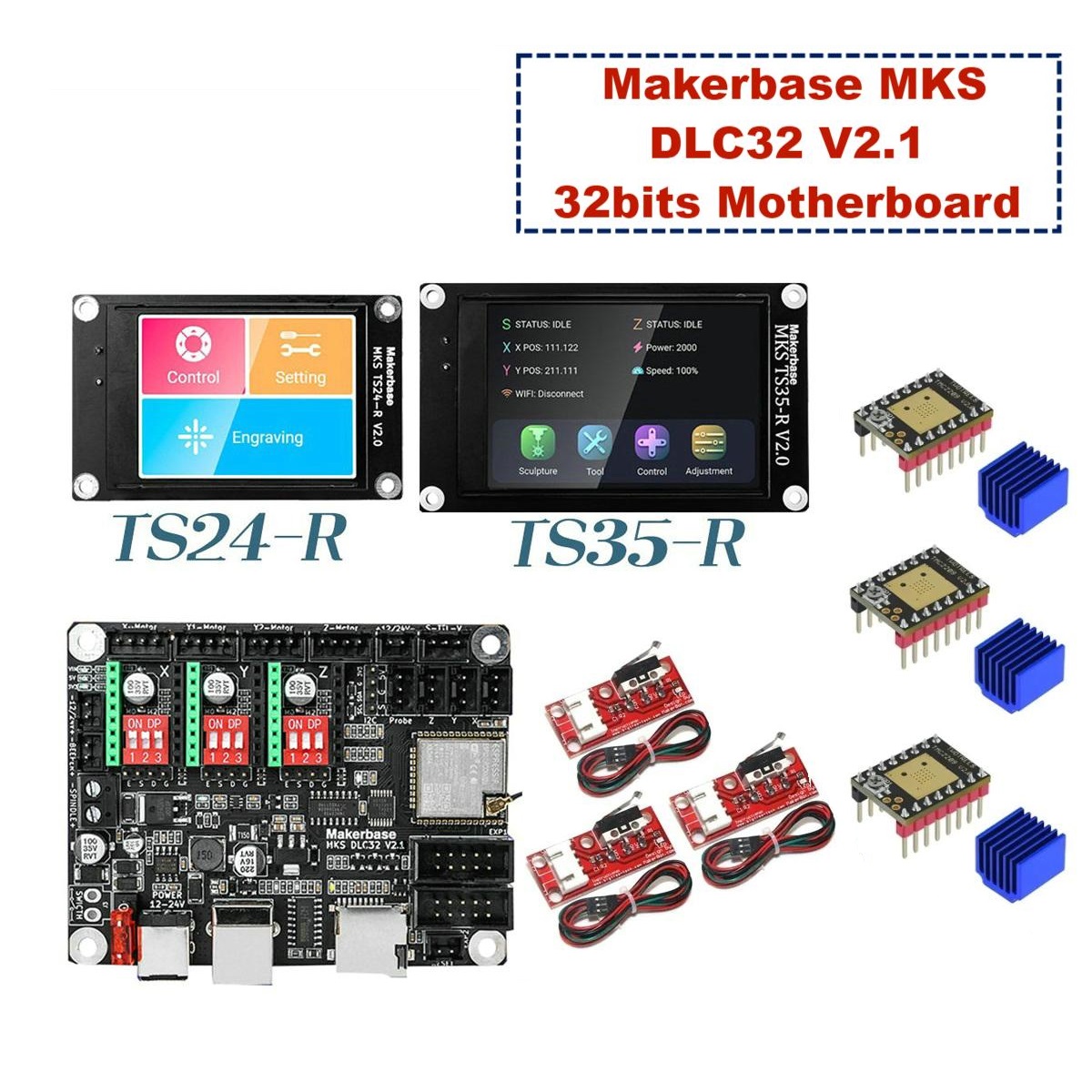 Makerbase MKS DLC32 V2.1 32bit – Industrial Laser Engraving Machine Bewertung und Preis
