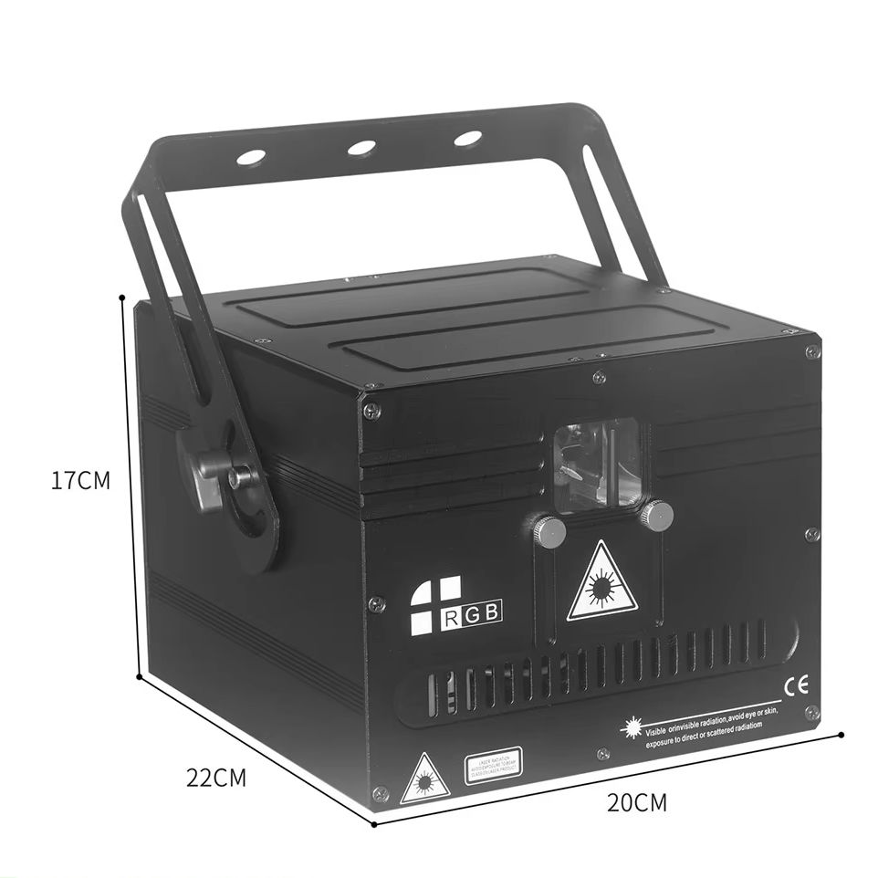 YUER RGB Laser 1w 2w 3w 4w Ani – Industrial Laser Projector Bewertung und Preis