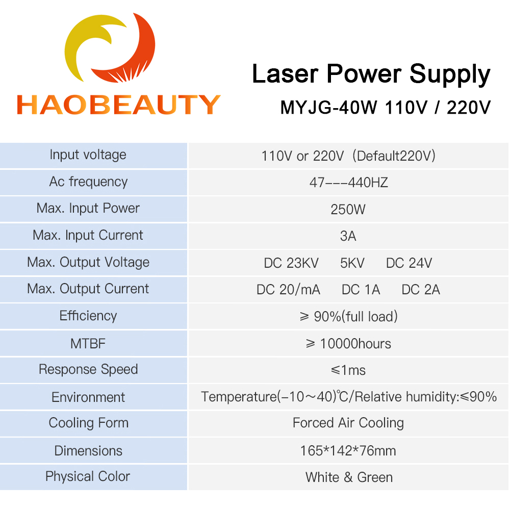 HAOBEAUTY MYJG-40 CO2-Laser-Ne – Laser Engraving Software Bewertung und Preis