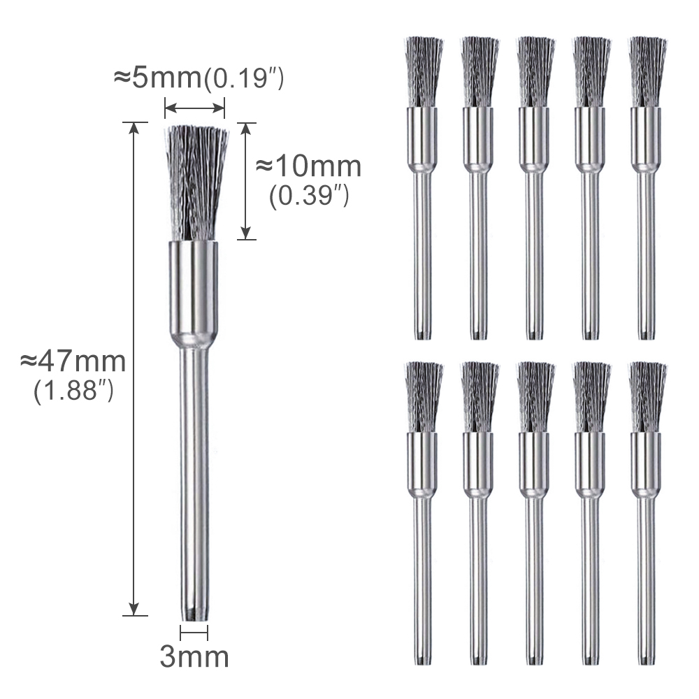 CMCP Stahldraht-Radbürsten-Set – Cnc Router Bit Bewertung und Preis