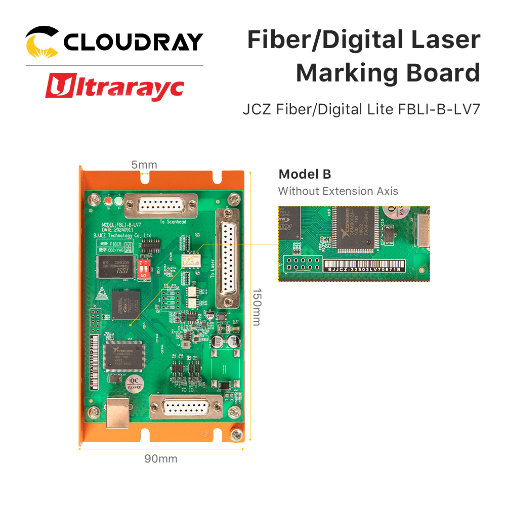 Laserbeschriftungsplatine JCZ  – Marking Card Ezcad Bewertung und Preis